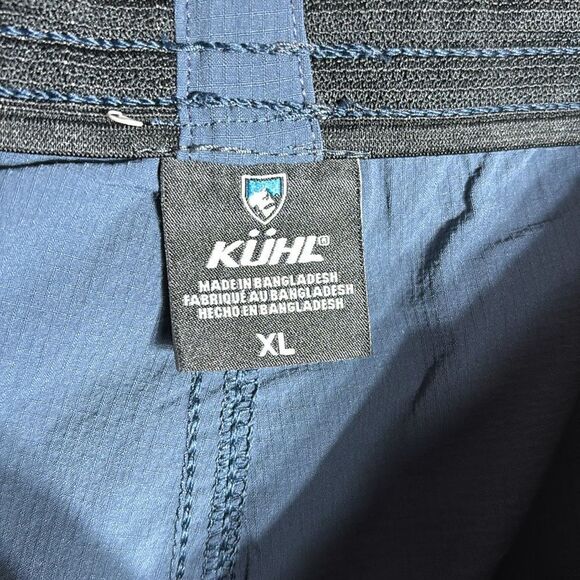 Kuhl men’s xl suppressor shorts in blue technical outdoor gorpcore rugged - Picture 4 of 5